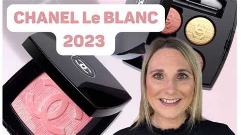 chanel le blanc collection 2023|NEW CHANEL LE BLANC 2023 FULL REVIEW! .